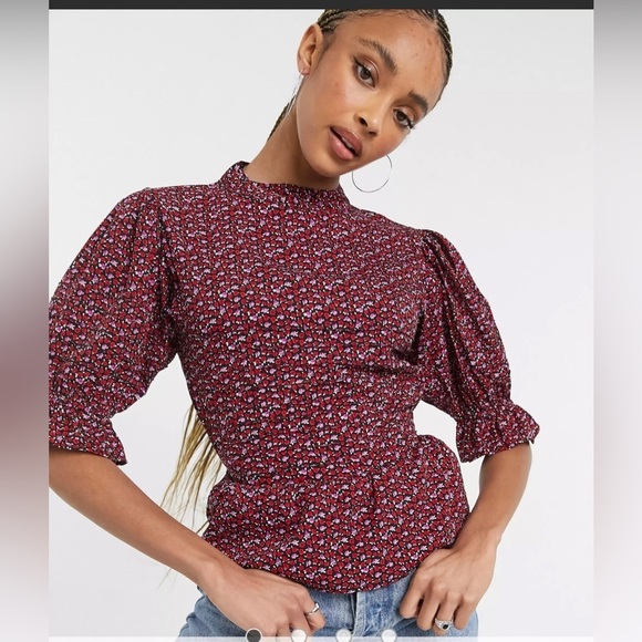 NWT Wednesdays Girl blouse—medium - Picture 1 of 7